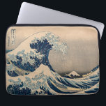 Housse Pour Ordinateur Portable Katsushika Hokusai. La Grande Vague au large de Ka<br><div class="desc">Katsushika Hokusai. La Grande Vague au large de Kanagawa. La Grande Vague au large de Kanagawa,  aussi connue sous le nom de Grande Vague,  de la série 36 Vues du Mont Fuji (Fugaku sanjūrokkei) Katsushika Hokusai,  1829-1833. Reproduction d'oeuvres d'art célèbres dans le domaine public.</div>