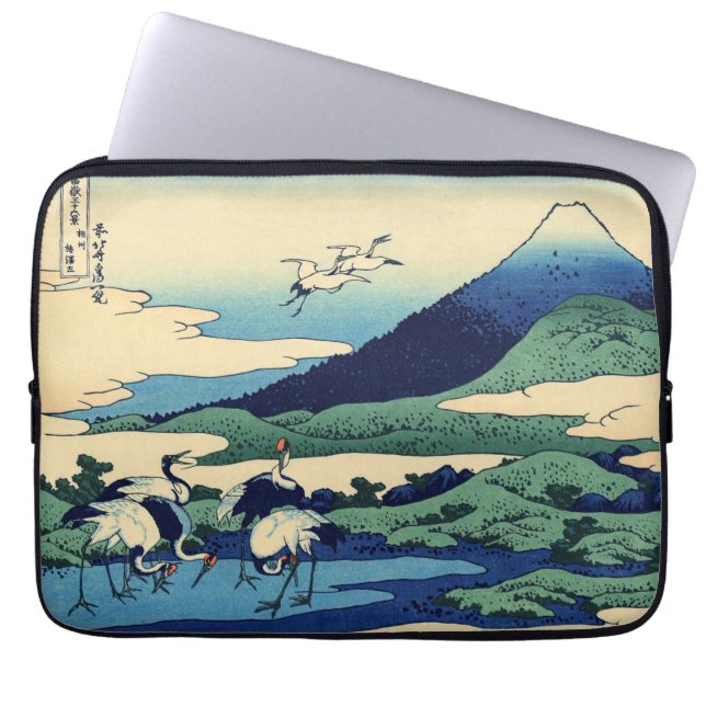 Housse Pour Ordinateur Portable Katsushika Hokusai - Umegawa dans la province de S (Devant)