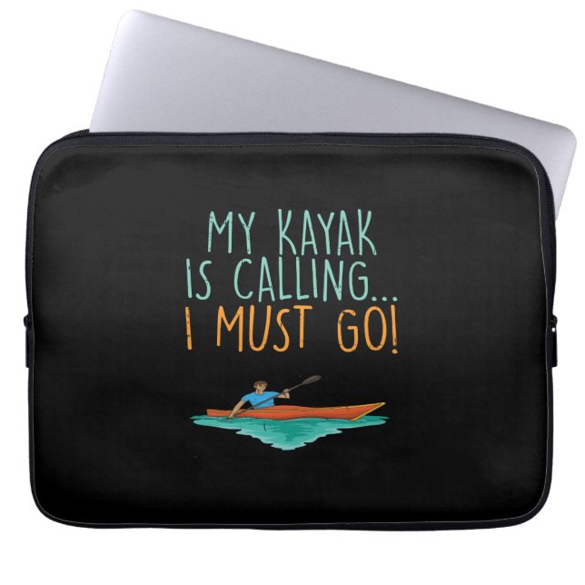 Housse Pour Ordinateur Portable Kayaking Kayak cadeau (Devant)