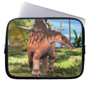 Housse Pour Ordinateur Portable Kentrosaurus Dinosaure Jungle Art Préhistorique