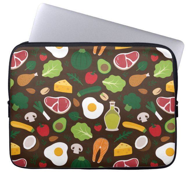 Housse Pour Ordinateur Portable Keto (Devant)