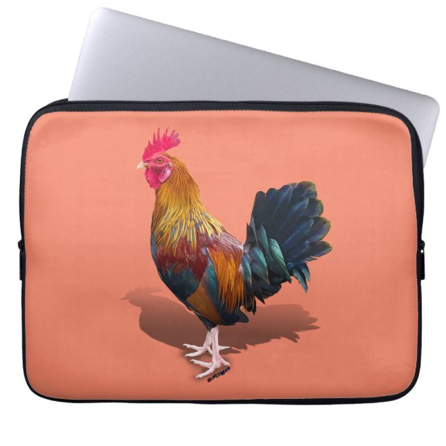 Housse Pour Ordinateur Portable Key West - Rooster tzigane (Devant)