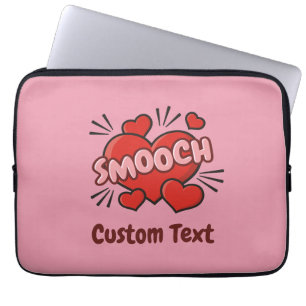 Housse Pour Ordinateur Portable Kissing Comic Sound Effect