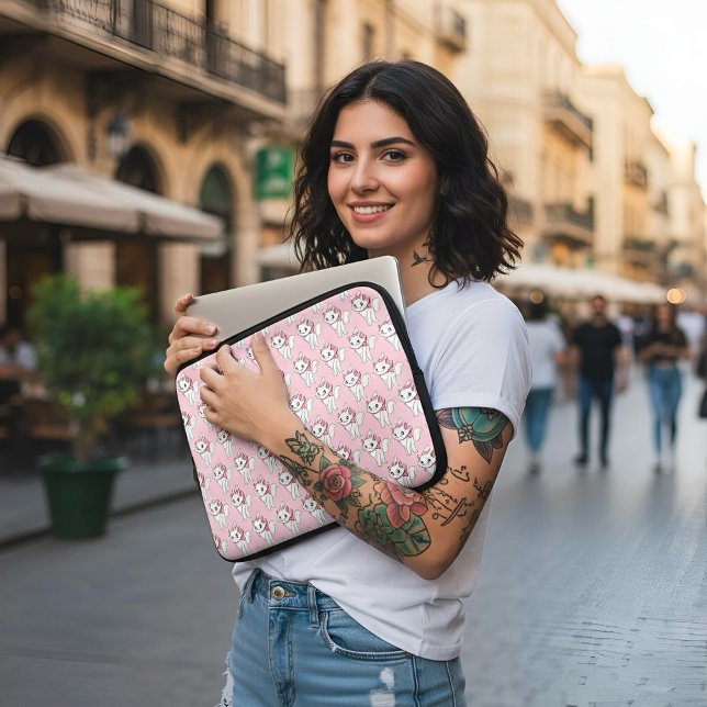 Housse Pour Ordinateur Portable Kitty (Créateur téléchargé)