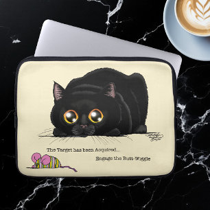 Housse Pour Ordinateur Portable Kitty Butt-Wiggle