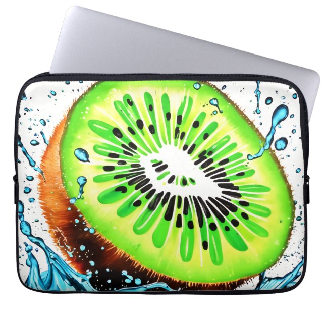 Housse Pour Ordinateur Portable Kiwi Splash of Freshness (Devant)