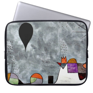Housse Pour Ordinateur Portable Klee - Hiver, peinture populaire,