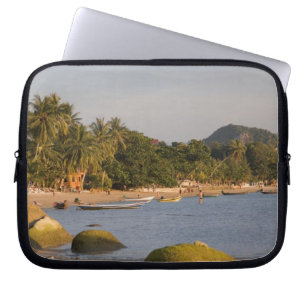 Housse Pour Ordinateur Portable Ko Phangan, Thaïlande. En dehors de l'île agitée