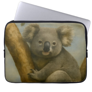 Housse Pour Ordinateur Portable Koala à la lumière calme