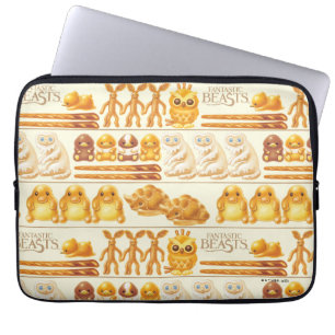 Housse Pour Ordinateur Portable Kowalski Bakery Rows of Traitements Motif