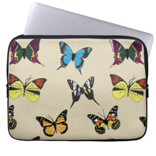 Housse Pour Ordinateur Portable La beauté et le Coque d'ordinateur portable papill
