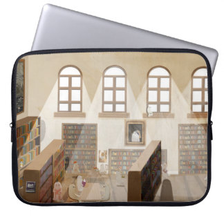 Housse Pour Ordinateur Portable La bibliothèque hantée