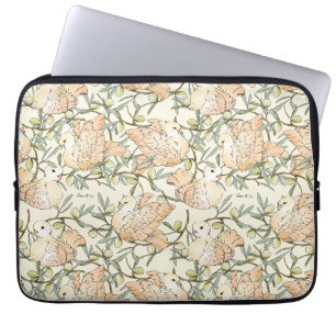 Housse Pour Ordinateur Portable La Branche et la Colombe