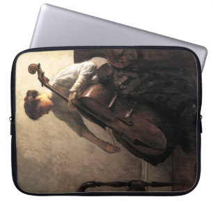 Housse Pour Ordinateur Portable La Celliste (par Joseph DeCamp)