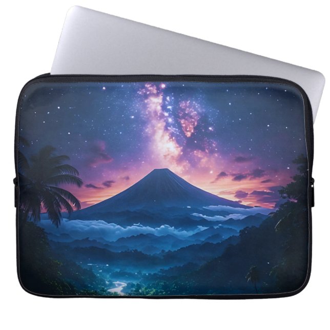 Housse Pour Ordinateur Portable La Couronne du ciel javanais (Devant)