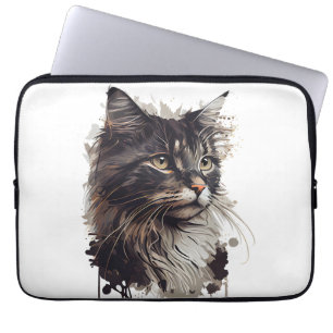 Housse Pour Ordinateur Portable La Elegancia felina en tu vida