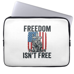 Housse Pour Ordinateur Portable La liberté n'est pas gratuite Mémorial du soldat p