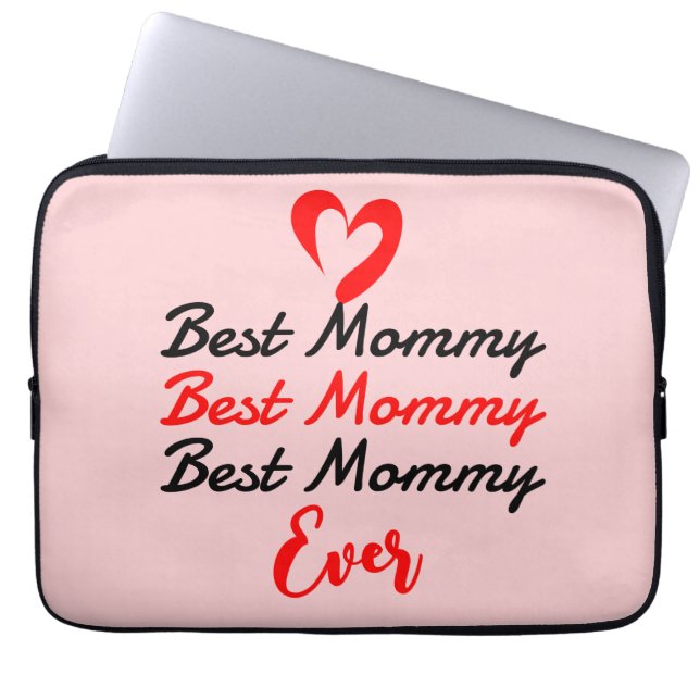 Housse Pour Ordinateur Portable la meilleure mère maman maman jamais (Devant)