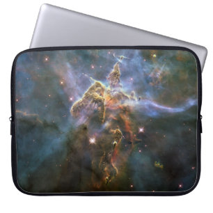 Housse Pour Ordinateur Portable La montagne mystique en Carina Nebula Espace Hubbl
