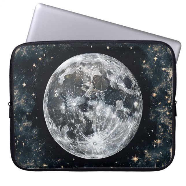 Housse Pour Ordinateur Portable La nouvelle lune (Devant)