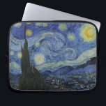 Housse Pour Ordinateur Portable La nuit étoilée<br><div class="desc">La nuit étoilée par Vincent van Gogh. The Starry Night est un tableau de l'artiste post-impressionniste néerlandais Vincent van Gogh. Le tableau dépeint la vue à l'extérieur de la fenêtre de son sanitarium la nuit, bien qu'il ait été peint de mémoire pendant la journée. La partie centrale montre le village...</div>