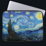 Housse Pour Ordinateur Portable La nuit étoilée de Vincent Van Gogh<br><div class="desc">Immergez-vous dans la beauté fascinante de la Nuit étoilée de Vincent Van Gogh avec cette reproduction de haute qualité. Possédez une histoire de l'art et laissez la brillance du chef-d'oeuvre de Van Gogh illuminer votre environnement.</div>