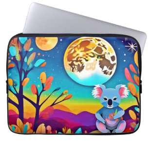 Housse Pour Ordinateur Portable La nuit Lune de Koala