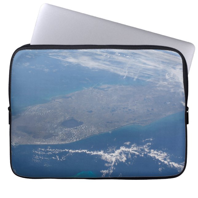 Housse Pour Ordinateur Portable La péninsule de Floride. (Devant)