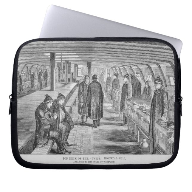 Housse Pour Ordinateur Portable La plate-forme supérieure du "unissent" le (Devant)