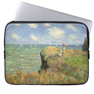 Housse Pour Ordinateur Portable La Promenade de la falaise à Pourville par Claude