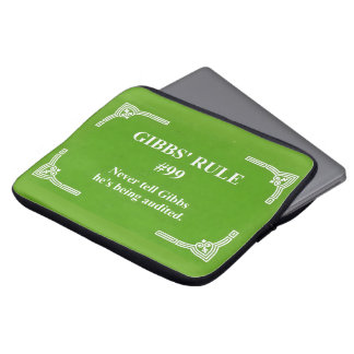 Housse Pour Ordinateur Portable La règle 99 de Gibbs