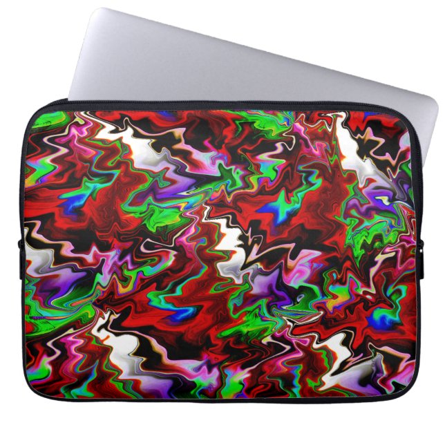 Housse Pour Ordinateur Portable La ruée de Noël.... (Devant)