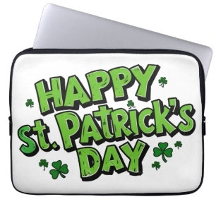 Housse Pour Ordinateur Portable la Saint-Patrick, la journée de Patrick 