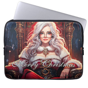 Housse Pour Ordinateur Portable La sœur la plus sexy du Père Noël - Joyeux Noël 03