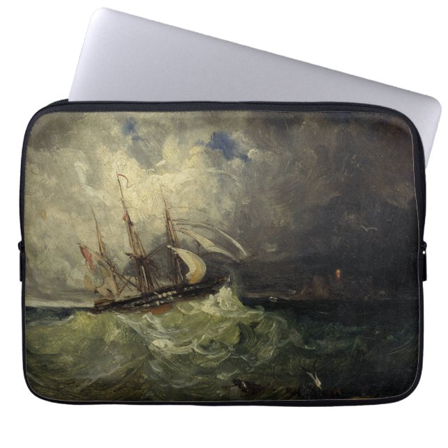 Housse Pour Ordinateur Portable La Tempête - Félix Ziem (Devant)