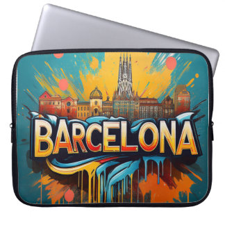 Housse Pour Ordinateur Portable La ville du football et du soleil