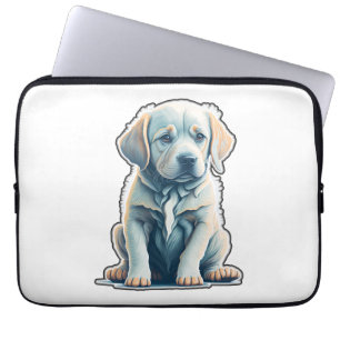 Housse Pour Ordinateur Portable Labrador Retriever Calme Puppy