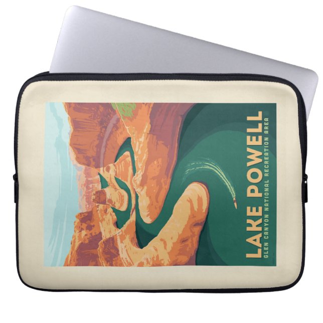 Housse Pour Ordinateur Portable Lac Powell | Arizona et Utah (Devant)