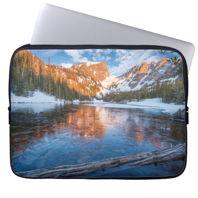 Housse Pour Ordinateur Portable Lac rêveur glacial (Devant)