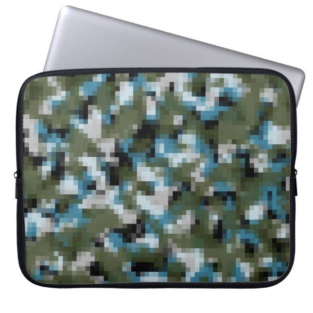 Housse Pour Ordinateur Portable Lac winter de Digitals Camo (Devant)