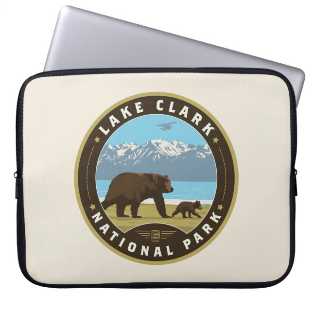 Housse Pour Ordinateur Portable Lake Clark National Park (Devant)