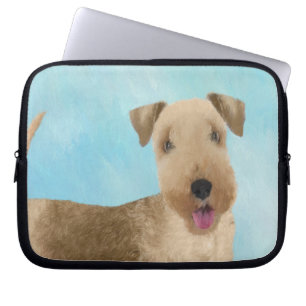 Housse Pour Ordinateur Portable Lakeland Terrier Peinture - Cute Original Chien Ar
