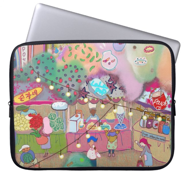 Housse Pour Ordinateur Portable LALATOWN Laptop Case  (Devant)