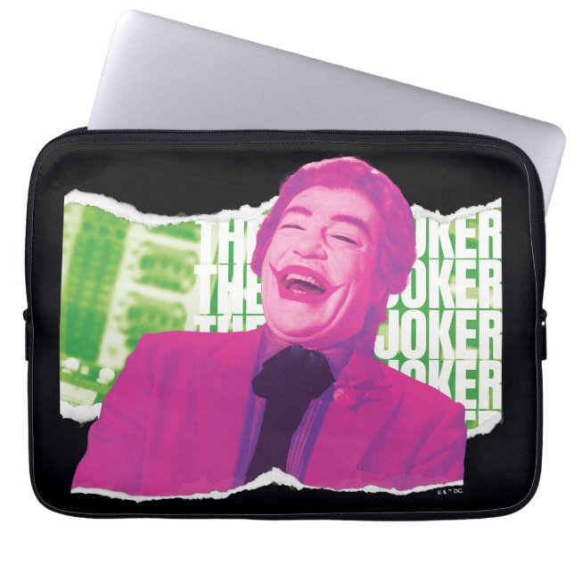 Housse Pour Ordinateur Portable L'album de rire de Joker (Devant)