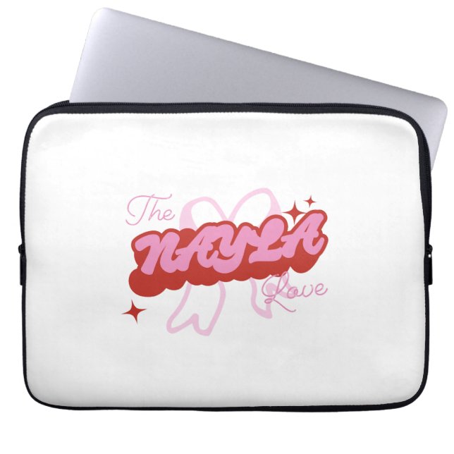 Housse Pour Ordinateur Portable L'amour de NAYLA (Devant)