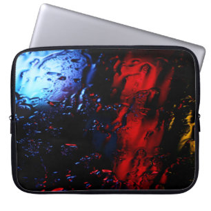 Housse Pour Ordinateur Portable Lampe LED rouge et bleue