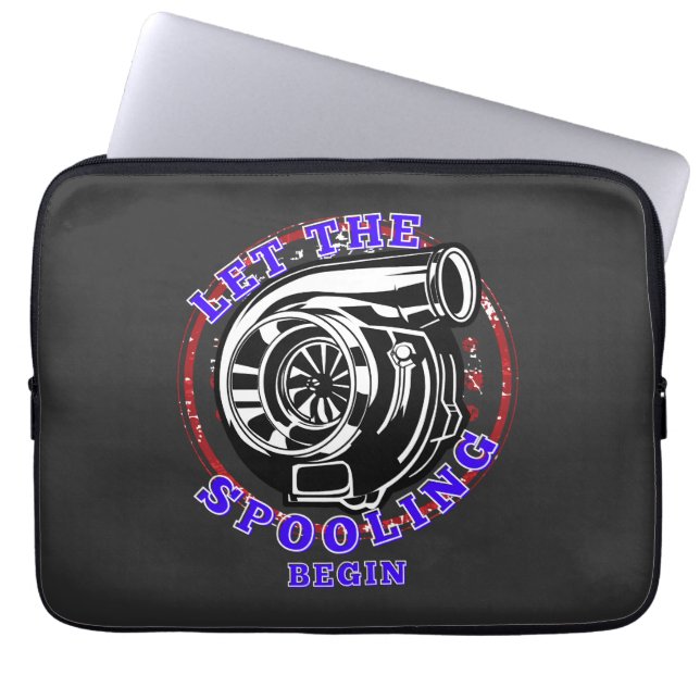 Housse Pour Ordinateur Portable Lancement de l'embobinage Turbo Racing (Devant)