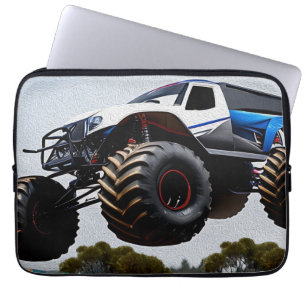 Housse Pour Ordinateur Portable Lancement Monster Truck, Manche Portable