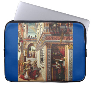 Housse Pour Ordinateur Portable L'Annonciation Carlo Crivelli Art de la Renaissanc