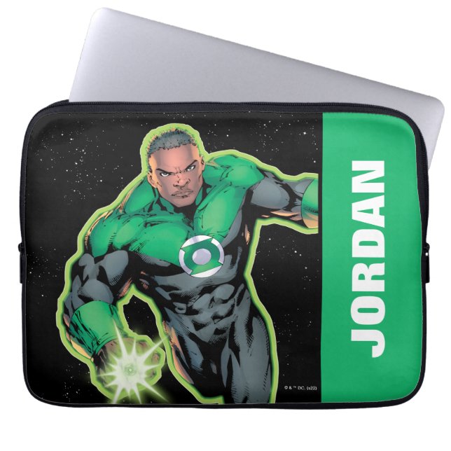 Housse Pour Ordinateur Portable Lanterne verte John Stewart (Devant)